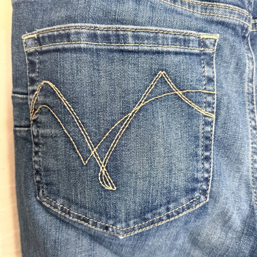 Ariat R.E.A.L Abby Womens 30 Blue Denim Straight Jeans Classic Fit Western Style - Picture 10 of 13